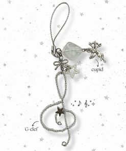 Dây treo điện thoại thép uốn G-clef
