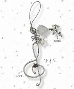 Dây treo điện thoại thép uốn G-clef